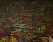 克劳德 莫奈 : Sunset-right half